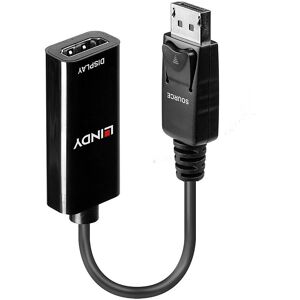 Lindy DisplayPort 1.2 to HDMI 4K Adapter - Black Lindy DisplayPort 1.2 to HDMI 4K Adapter - Black