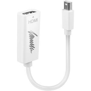 Lindy Mini DisplayPort to HDMI Adapter White - Video Cable Adapter Lindy Mini DisplayPort to HDMI Adapter White - Video Cable Adapter