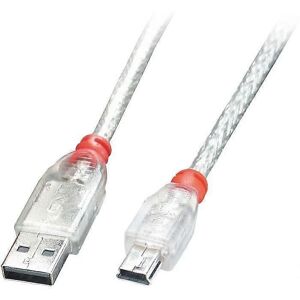 Lindy Model 41782 USB A Mini-USB B Cable - 1m Lindy Model 41782 USB A Mini-USB B Cable - 1m