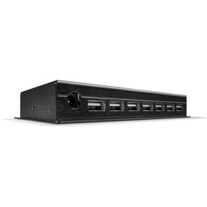 Lindy 42794 Industrial USB 2.0 Hub - 7 Ports, Black Lindy 42794 Industrial USB 2.0 Hub - 7 Ports, Black
