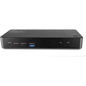 Lindy 43202 KVM Docking Station - Dual 4K Display, USB-C, Ethernet Lindy 43202 KVM Docking Station - Dual 4K Display, USB-C, Ethernet