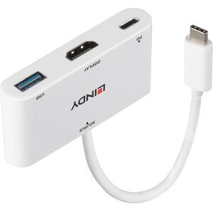Lindy USB 3.1 C til HDMI Converter - 4K - Hvid Lindy USB 3.1 C til HDMI Converter - 4K - Hvid