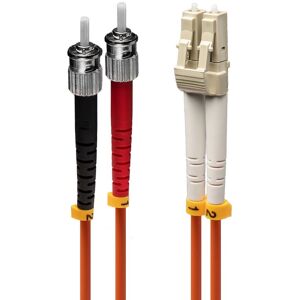 Lindy 46493 Fibre Optic Cable - Multimode, Orange, 5m Lindy 46493 Fibre Optic Cable - Multimode, Orange, 5m