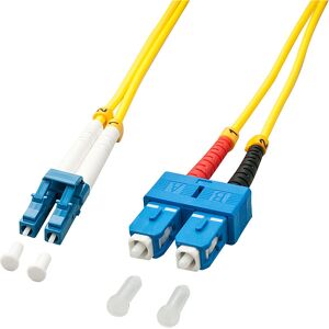 Lindy 15m LC-SC OS2 Fibre Patch Cable - Fibre Optic Cable Lindy 15m LC-SC OS2 Fibre Patch Cable - Fibre Optic Cable