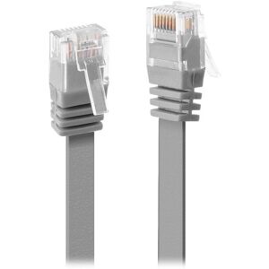 Lindy 47494 networking cable - U/UTP Flat Cat6 Lindy 47494 networking cable - U/UTP Flat Cat6