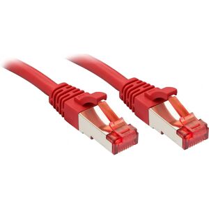 Lindy 47737 RJ45 Cat6 S/FTP Network Cable - Red Lindy 47737 RJ45 Cat6 S/FTP Network Cable - Red