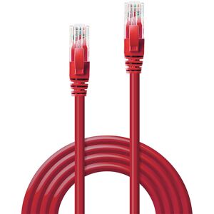 Lindy 48031 Network Cable - 0.5m, Red, U/UTP Lindy 48031 Network Cable - 0.5m, Red, U/UTP