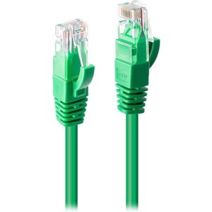 Lindy 48053 Network Cable - Green, 3m, Cat6 U/UTP Lindy 48053 Network Cable - Green, 3m, Cat6 U/UTP