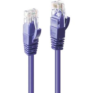 Lindy Purple Cat6 U/UTP Network Cable - 3m Lindy Purple Cat6 U/UTP Network Cable - 3m