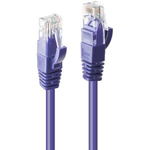 Lindy 7.5m Violet Cat6 U/UTP Network Cable Lindy 7.5m Violet Cat6 U/UTP Network Cable