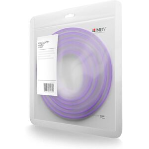 Lindy 48127 Network Cable - Violet Cat6 U/UTP - 10m Lindy 48127 Network Cable - Violet Cat6 U/UTP - 10m