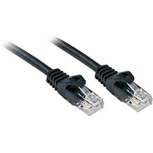 Lindy 2m Cat6 U/UTP Network Cable - Black Lindy 2m Cat6 U/UTP Network Cable - Black