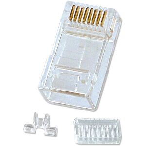 Lindy Johtoliitin - RJ-45 8-nastainen, läpinäkyvä Lindy Johtoliitin - RJ-45 8-nastainen, läpinäkyvä