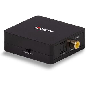 Lindy Black 70457 Audio Converter - Audio Converter Lindy Black 70457 Audio Converter - Audio Converter