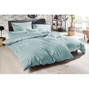 PRIMERA Merceriserte Satin-Bettwäsche - Grau-Grün - Bettwäsche PRIMERA Merceriserte Satin-Bettwäsche - Grau-Grün - Bettwäsche