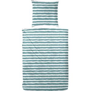 PRIMERA Baumwoll-Bettwäsche - Grün - 155x220 cm - Bettwäsche PRIMERA Baumwoll-Bettwäsche - Grün - 155x220 cm - Bettwäsche