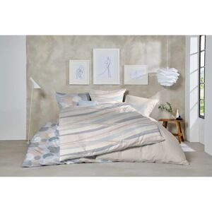 PRIMERA - Feinbiber-Bettwäsche - Braun-Grau - 135x200 - Bedding PRIMERA - Feinbiber-Bettwäsche - Braun-Grau - 135x200 - Bedding