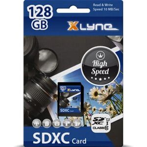 Xlyne 128GB Speicherkarte - SDXC Klasse 10 Xlyne 128GB Speicherkarte - SDXC Klasse 10