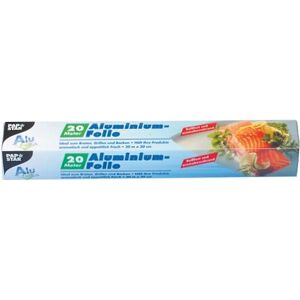 Papstar 14020 Papier aluminium - 300mm x 20m, 15μm - Boîte avec distributeur Papstar 14020 Papier aluminium - 300mm x 20m, 15μm - Boîte avec distributeur