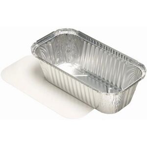 Contenant alimentaire en aluminium Papstar 14516 - 1,5L, Argent - Publicité Contenant alimentaire en aluminium Papstar 14516 - 1,5L, Argent - Publicité