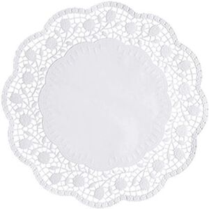 Papstar 18270 White Round Cake Serving Mat - Cake Serving Mat Papstar 18270 White Round Cake Serving Mat - Cake Serving Mat