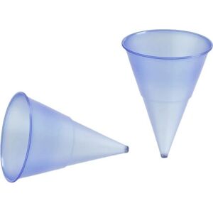 Papstar 19618 Blue Cone Einwegbecher - 115ml Papstar 19618 Blue Cone Einwegbecher - 115ml