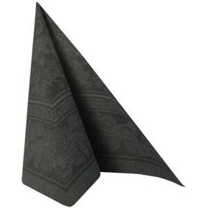 Papstar Model 19828 Black Tissue Paper Napkins - Paper Napkins Papstar Model 19828 Black Tissue Paper Napkins - Paper Napkins