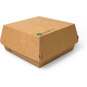 Papstar 87248 Conteneur alimentaire jetable - Marron - Conteneur de Rangement - Publicité Papstar 87248 Conteneur alimentaire jetable - Marron - Conteneur de Rangement - Publicité