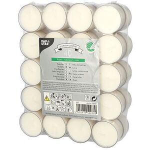 Papstar 88841 Vit rund vaxljus - 40 st Papstar 88841 Vit rund vaxljus - 40 st