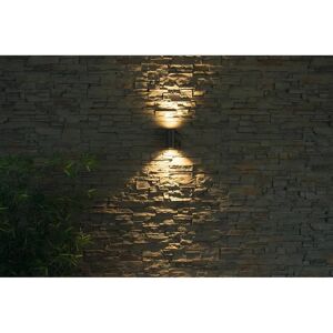 HEITRONIC Ambos LED Außenwandleuchte - 2-flammig, 15cm, Anthrazit HEITRONIC Ambos LED Außenwandleuchte - 2-flammig, 15cm, Anthrazit