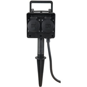 HEITRONIC Dubai Buitenstopcontact - 4-voudige IP44 weerbestendig HEITRONIC Dubai Buitenstopcontact - 4-voudige IP44 weerbestendig