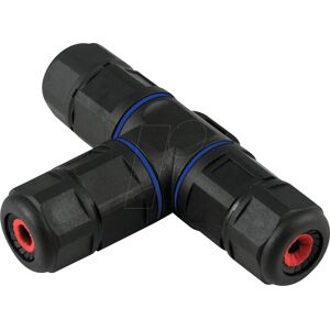 Heitronic Wasserdichte T-Verteilerbox 110x73x26mm - Elektrische Anschlussdose Heitronic Wasserdichte T-Verteilerbox 110x73x26mm - Elektrische Anschlussdose