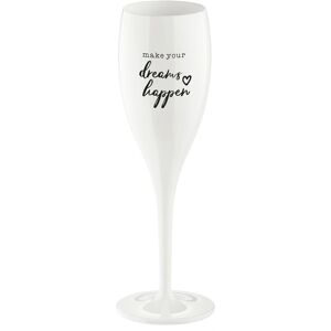 Koziol Cheers Ugennemurige 100ml Champagneglas Hvid - Champagneglas Koziol Cheers Ugennemurige 100ml Champagneglas Hvid - Champagneglas