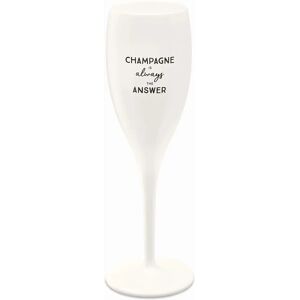 Koziol - Cheers Hvid 100ml Sæt - Holdbart plastchampagneglas til fester Koziol - Cheers Hvid 100ml Sæt - Holdbart plastchampagneglas til fester