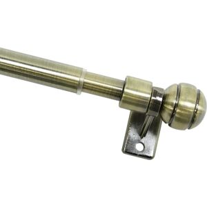 GARDINIA Meran Extendable Curtain Rod - Metal, Antique Brass GARDINIA Meran Extendable Curtain Rod - Metal, Antique Brass