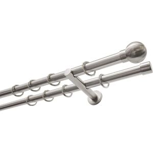 GARDINIA Gardinenstangen Set Metaal - 2-lauf GARDINIA Gardinenstangen Set Metaal - 2-lauf