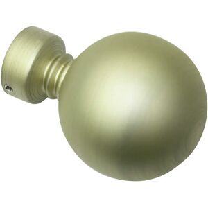 GARDINIA Beige Curtain Rod End Piece - Curtain Rod End Piece GARDINIA Beige Curtain Rod End Piece - Curtain Rod End Piece