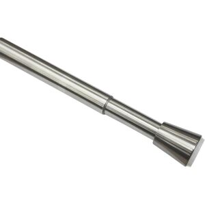 GARDINIA Adjustable Stainless Steel Curtain Rod - 130-220cm GARDINIA Adjustable Stainless Steel Curtain Rod - 130-220cm