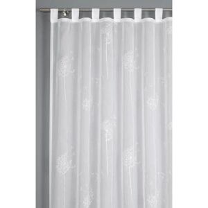 Gardinia White Voile-Flock Curtain - Curtain Gardinia White Voile-Flock Curtain - Curtain