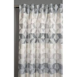 Gardinia Silbergrau Curtain with Tie Tape - Curtain Gardinia Silbergrau Curtain with Tie Tape - Curtain