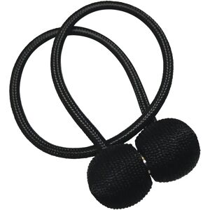 GARDINIA Support de rideau - Magnétique, 48cm, Noir - Publicité GARDINIA Support de rideau - Magnétique, 48cm, Noir - Publicité