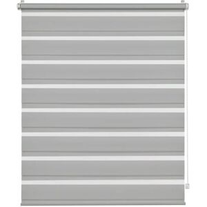 MY HOME Duo Klemmrollo - 150cm, 120cm, gris - Doble Roller MY HOME Duo Klemmrollo - 150cm, 120cm, gris - Doble Roller