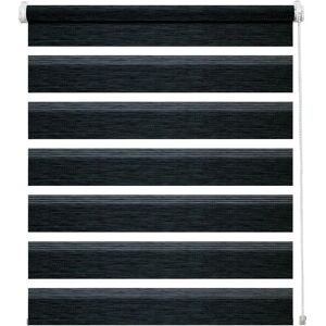 MY HOME Double Clamping Roller Blind - 150 cm, gris, ajustable, Double Roll - Publicité MY HOME Double Clamping Roller Blind - 150 cm, gris, ajustable, Double Roll - Publicité