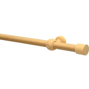Set de Barras para Cortinas GARDINIA Shorty - Madera, 160cm, 25mm, Estilo Rústico Set de Barras para Cortinas GARDINIA Shorty - Madera, 160cm, 25mm, Estilo Rústico