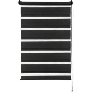 GARDINIA Easyfix Doble Estor - Roller de 150cm negro GARDINIA Easyfix Doble Estor - Roller de 150cm negro