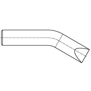 Weller Loddetips - Meisselform 20 mm til Weller 200W SI-251 Weller Loddetips - Meisselform 20 mm til Weller 200W SI-251