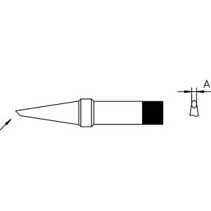 Weller Weller PT Series Soldering Tips - Round Tip Sloped 425°C - 2.4mm Weller Weller PT Series Soldering Tips - Round Tip Sloped 425°C - 2.4mm