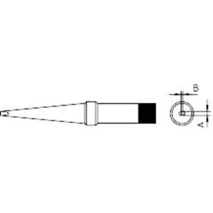 Weller Model 4PTM8-1 Long Soldering Tip - 3.2 mm Weller Model 4PTM8-1 Long Soldering Tip - 3.2 mm
