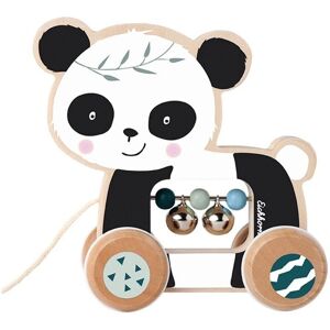Eichhorn Houten Trekdier Panda - Stimuleert lopen Eichhorn Houten Trekdier Panda - Stimuleert lopen