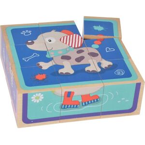 Puzzle cubo Eichhorn Amici in legno, 9 pezzi Puzzle cubo Eichhorn Amici in legno, 9 pezzi